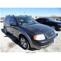 2007 - FORD FREESTYLE // REBUILT SALVAGE