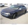 Image 2 : 2002 - CHEVROLET IMPALA // SALVAGE TITLE // DAMAGED