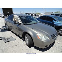 2003 - NISSAN ALTIMA