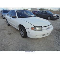 2005 - CHEVROLET CAVALIER // BONDED TITLE