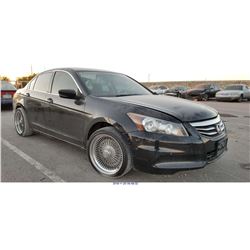 2012 - HONDA ACCORD // SALVAGE TITLE
