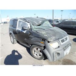 2004 - HONDA ELEMENT // REBUILT SALVAGE