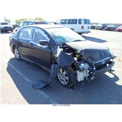 2007 - TOYOTA COROLLA // SALVAGE TITLE