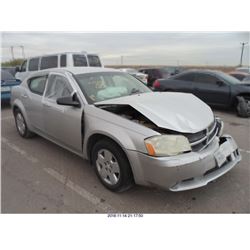 2009 - DODGE AVENGER // REBUILT SALVAGE