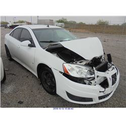 2009 - PONTIAC G6 // REBUILT SALVAGE