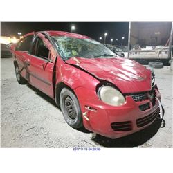 2004 - DODGE NEON // REBUILT SALVAGE