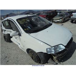 2008 - CHEVROLET AVEO // REBUILT SALVAGE