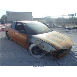 2001 - CHEVROLET MONTE CARLO