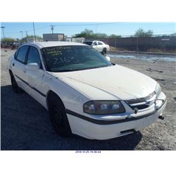 2002 - CHEVROLET IMPALA // TEXAS TITLE