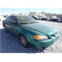 1999 - PONTIAC GRAND AM // TEXAS TITLE