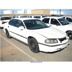 2002 - CHEVROLET IMPALA // TEXAS TITLE