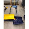 Image 1 : 3 Grant Snow Shovels, 18", 20 3/4" with steel lip & 36"