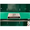Image 2 : Penco Green Lockers (x4) - 18" x 72" x 18", 1-shelf, 1-coat hanger rod and 2-hooks