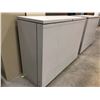 Image 1 : Alltech Light Grey Blueprint Storage Cabinet 55" x 22 1/4" x 42"