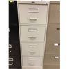 Image 1 : File cabinet 4 drawer grey no key 18" x 52" x 26 1/2"