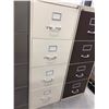 Image 1 : File cabinet 4 drawer off white no key 18" x 52" x 26 1/2
