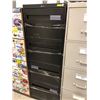 Image 1 : File cabinet 4 drawer black no key 18" x 52" x 26 1/2