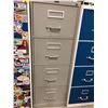 Image 1 : File cabinet 4 drawer grey no key 18" x 52" x 26 1/2"