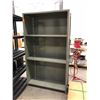 Image 1 : Grey steel shelving 43 1/4" x 15 1/4" x 76"