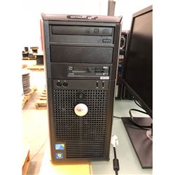 Dell tower Optiplex No power cord or hard drive, Dell 23" LED monitor Model P2311HB comes with power