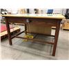 Image 2 : Drafting table, adjustable top with light behind glass 59 1/2" x 47 1/4" x 36 3/4"
