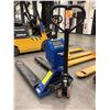 Global Digital Pallet Jack Scale,  capacity 5000 lbs. less than a year old paid $1800 New