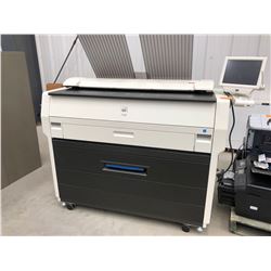 Kip 7100 large format printer, comes with toner and paper, works great