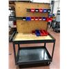 Image 1 : Rolling parts cart 36" x 24" (plastic bins included)