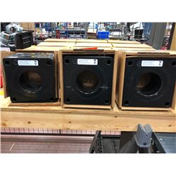 Qty 3 Current Transformer 50:5 A, 3.25" Window
