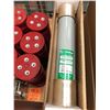 Image 2 : Qty 3 5KV 50E AMP  Fuses, qty 6 10 1/2" insulators & 3 fuse clips