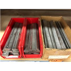 Assorted S.S. flat bar,  qty 3 #18 TEW wire