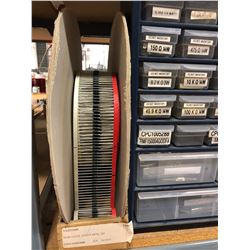 Assorted resistor, diodes & test connectors