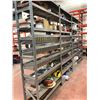 Image 3 : Shelving and all contents, shelfing 48" x 16" x 98" 4 sections 36 shelfs