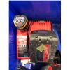 Image 1 : Milwaukee M18 drill, M12 drivers M12 light, 2 extra M12 battery & charging station
