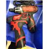 Image 2 : Milwaukee M18 drill, M12 drivers M12 light, 2 extra M12 battery & charging station