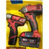 Image 2 : Milwaukee M18 drill, M18 impact, M12 driver, M12 impact M12 flashlight, 2 extra M12 battery & chargi