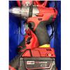 Image 5 : Milwaukee M18 drill, qty 2 M12 impact M12 cable cutter, qty 3 M12 battery, M12 driver, M12 flashligh