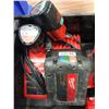 Image 6 : Milwaukee M18 drill, qty 2 M12 impact M12 cable cutter, qty 3 M12 battery, M12 driver, M12 flashligh