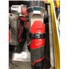 Image 9 : Milwaukee M18 drill, qty 2 M12 impact M12 cable cutter, qty 3 M12 battery, M12 driver, M12 flashligh