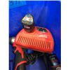 Image 5 : Milwaukee M18 drill, M18 angle grinder, qty 3 M12 drivers, M12 impact, M12 flashlight, M12 battery,