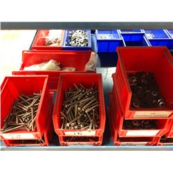 Assorted S.S. hardware, Neoprene washers, tooth locks, misc. parts