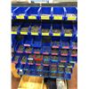 Image 2 : Rolling heavy duty hardware cart 36 x 26 x 60 powder coated includes assorted hardware