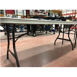 Plastic Collapsible Table 72 x 30 x 29 (table only)