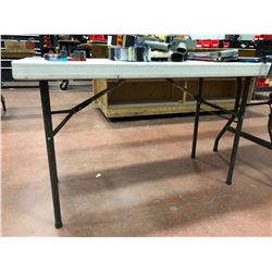 Lifetime Plastic Collapsible Table 48 x 34 x 29 (table only)