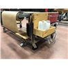 Image 3 : Heavy Duty rolling table. 72 x 36 x 30 - c/w packing paper and dispenser