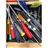 Image 4 : Assorted screwdrivers, 5 assorted files