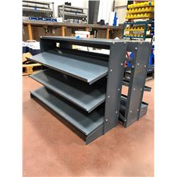 Steel countertop 3 tier shelving 33 x 12 x 22