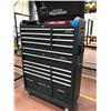Image 2 : 2 piece Mastercraft Maximum tool box, includes assorted tools in drawers