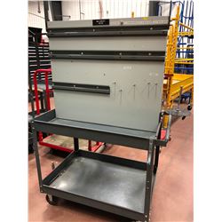 Modified rolling parts cart 36" x 24"X 60"