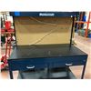 Image 2 : Mastercraft workbench  47" x 24" x 61 1/2" c/w power bar and light
